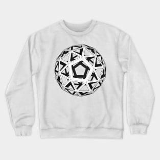 gmtrx lawal skeletal snub dodecahedron Crewneck Sweatshirt